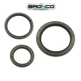 Bronco Rear Differential Seal Kit Set Yamaha Bear Tracker Big Bear 250 1999-2004