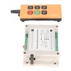 PUSOKEI Remote Control Switch, DC12-36V 10A Relay Wireless Control Switch,