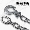 RULLINE Trailer Ultimate Connection Safety Chains Kit - 5th Wheel