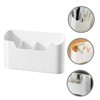 ABOOFAN 1Set Hanging Shower Basket Wall Mounted Sundry Container for