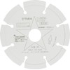 E-Value EDW-30 Diamond Cutter Segment Type, 4.1 inches (105 mm)
