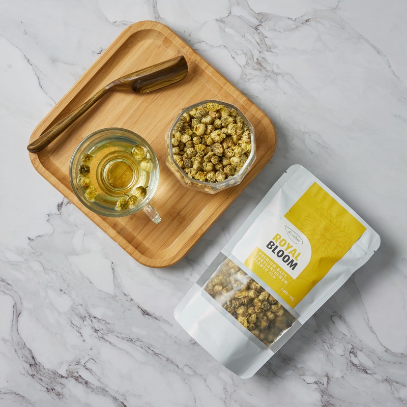 4Leaftea Royal Bloom Baby Chrysanthemum Flower Tea (100g /3.5 oz,