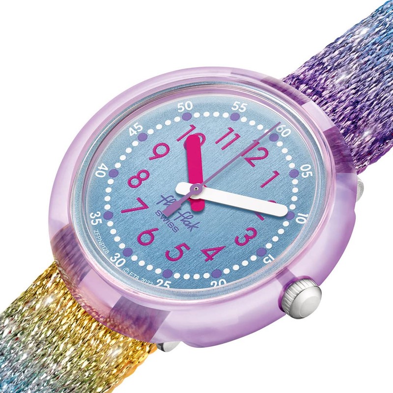 FLIK FLAK Shine in Rainbow Watch FPNP128, Classic