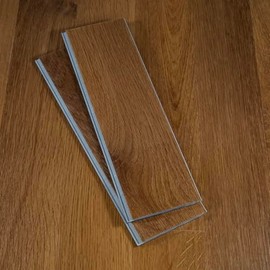 12” Cut Sample Luxury Vinyl Plank Flooring | DIY Click Installation, 40 Mil Wear Layer, Waterproof and Scratch Resistant LVP | Brenwick Craftsman