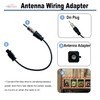 16Pin ISO Aftermarket Radio Harness Adapter Compatible with Chrysler 2015-2018