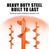 Auger Drill Bit for Planting Set of 3, (1.6x8.6, 3x12,