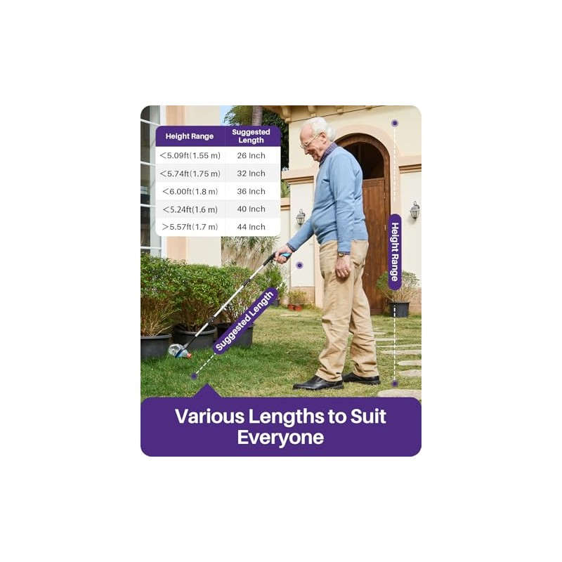 Kekoy Kekoy 26' 2-Pack Litter Pickers for Adults, Extra Long