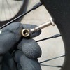 5PCS Bicycle Pump Adapters Converter Presta to Schrader Bike Valve
