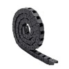 10X10mm 1M Black Plastic Flexible Drag Chain Plastic Towline Drag
