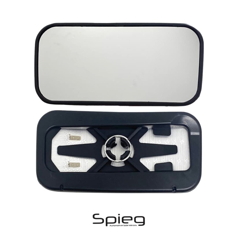 Spieg Passenger Side Mirror Lower Glass Replacement for Dodge Freightliner