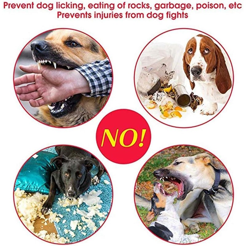 Dog Muzzle Muzzles Breathable Mesh and Durable Nylon Dog Muzzle