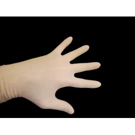 Ansell MF-300-M Exam Gloves,Rubber Latex, Powder Free, Medium 100 count