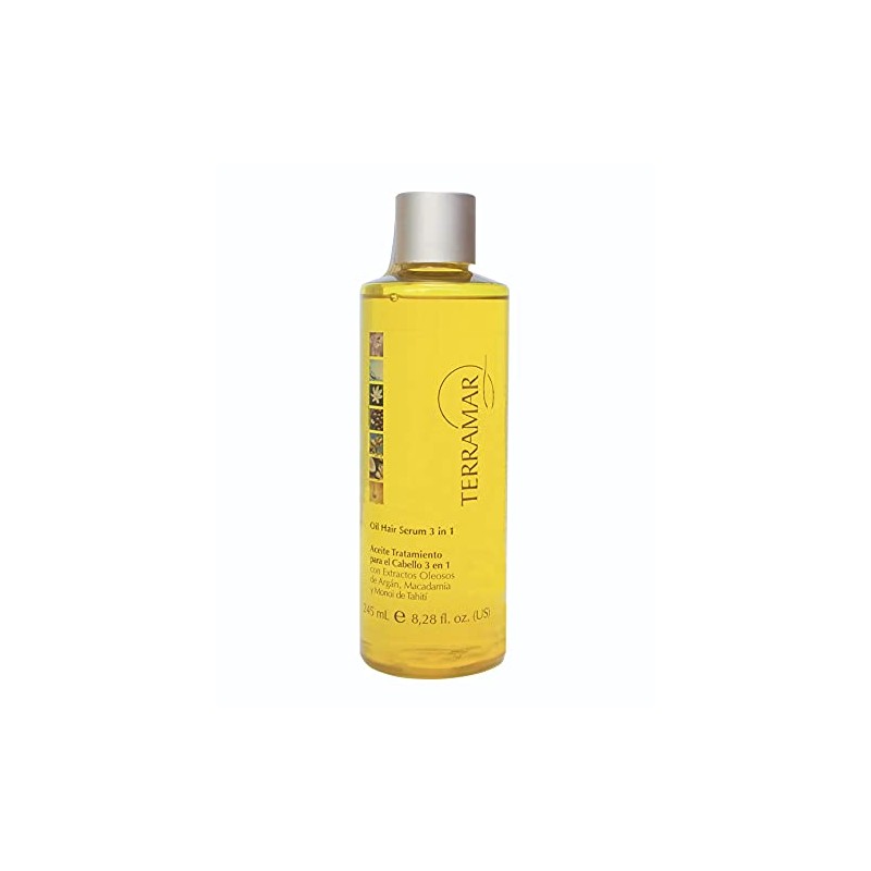 Terramar, Aceite tratamiento reparador para cabello 3 en 1, de