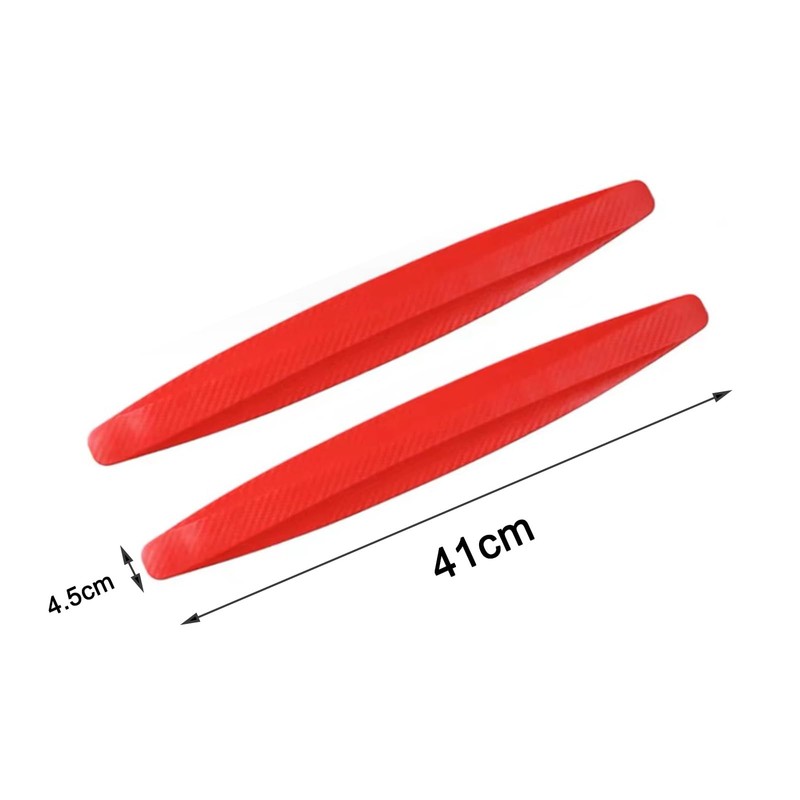 ramuel Car Bumper Guard Universal Rubber Bumper Protector Front/Rear Bumper