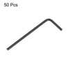TOP-VIGOR 50Pcs 2mm Hex Key Wrench, Metric CR-V L Shaped