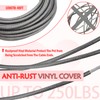 Petest Reflective Tie Out Cable with Crimp Cover for Super