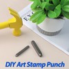 Maxqzin Metal Punch Stamp Metal Stamp Set Metal Stamps Jewelry