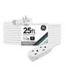 GE 69920 - Cable de extensión Plano de 3 Tomas,