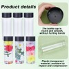 OLYCRAFT 6Pcs Sensory Bottles Kits 400ml Empty Plastic Sensory Bottles