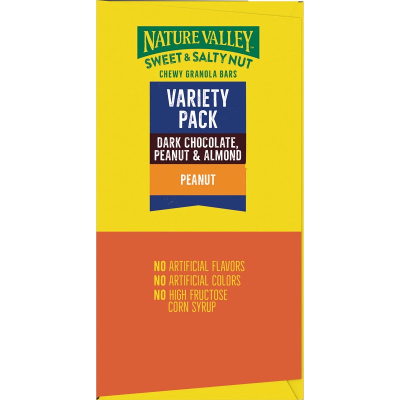 Nature Valley Granola Bars, Sweet and Salty Nut, Variety Pack,