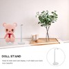 DOITOOL White Adjustable Doll Stands for 8 to 12 Inch