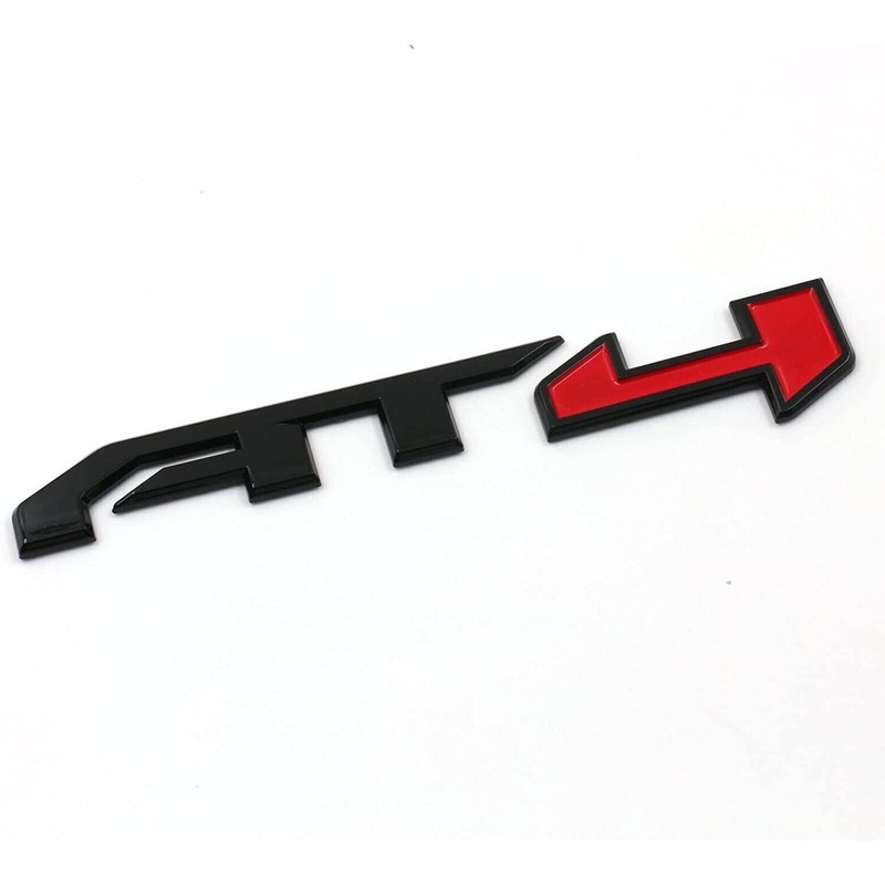 3Pcs AT4 Emblems Sierra 3D Side Door Rear Tailgate Badge