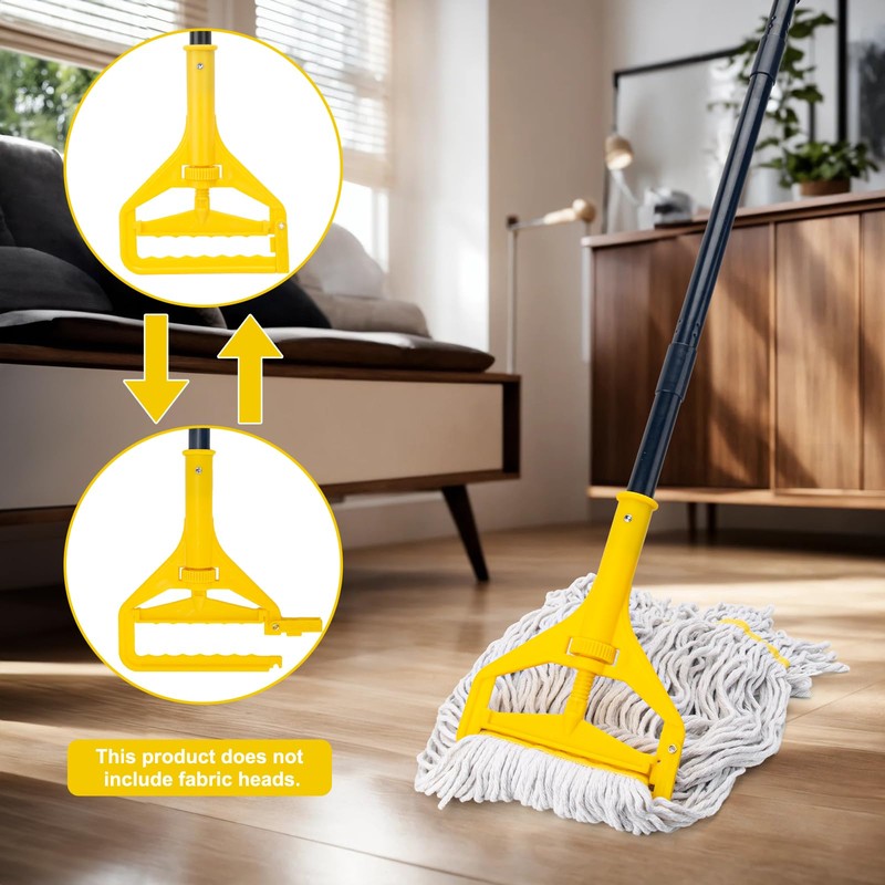 KeFanta 60 Inch Mop Handle Commercial Heavy Duty,Industrial Mop Stick