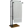 40 Inch Free Standing Towel Rack for Bathroom