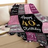 40th Birthday Gifts for Women, Wife Birthday Gifts for 40