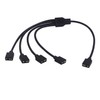 LANMINGLEL Argb Splitter Cable 5V 1 Female to 4 Female