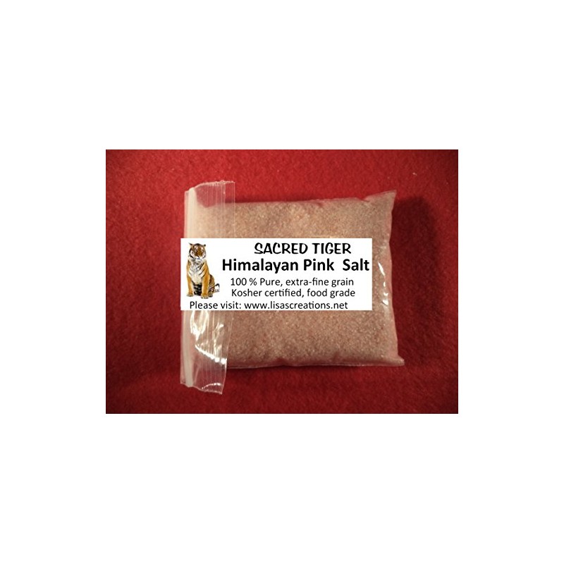 Sacred Tiger 4 Ounce Himalayan Pink Salt (Shaker Refill)