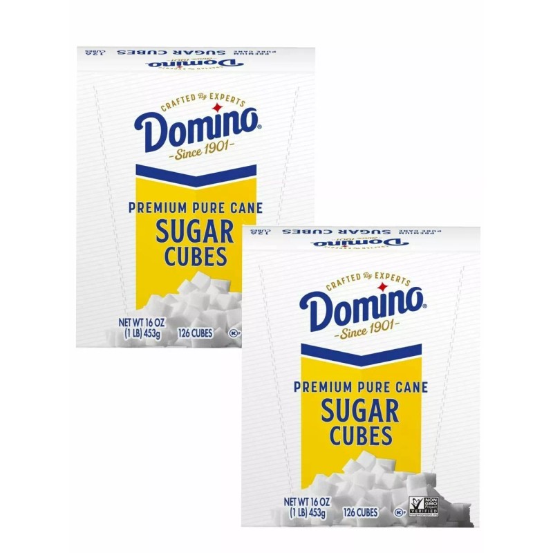 Domino Premium Sugar Cube Dots, Coffee And Tea Freindly (Pack