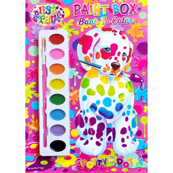 Lisa Frank NEW Lisa Frank Coloring Book - Paint and