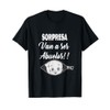 Funny SORPRESA T shirt. Van a ser Abuelos-Pregnancy Noticia T-Shirt