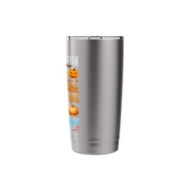 Funny Due To Inflation This Is My Happy Hallothanksmas Kids Stainless Steel Insulated Tumbler