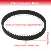 Odorkle 2 Drive Belts, Replacement Vacuum Belts for ProHeat 2X