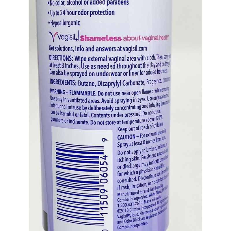 Vagisil Lot of 3 - Vagisil Odor Block Dry Wash