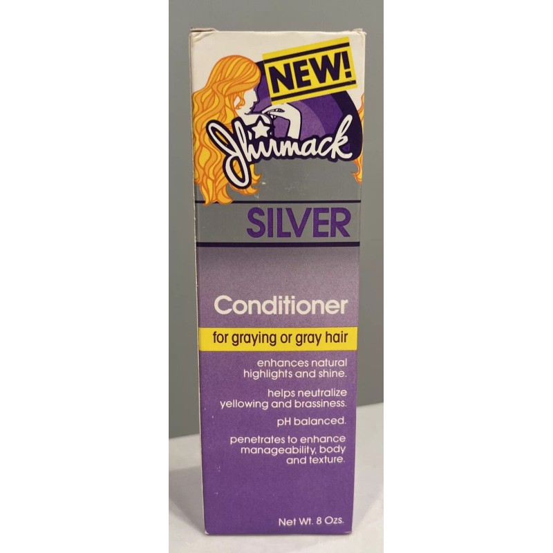 Jhirmack Silver Conditioner Vintage Graying Gray Hair 1985 Playtex NEW