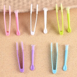 PurYupearl 5Pcs Colorful Contact Lens Remover and Inserter Tool Case Set,Contact Applicator with Soft Tip,for Contact Lens User, Portable Contact Lens Stick Tool Case Set，Contact Lens Care