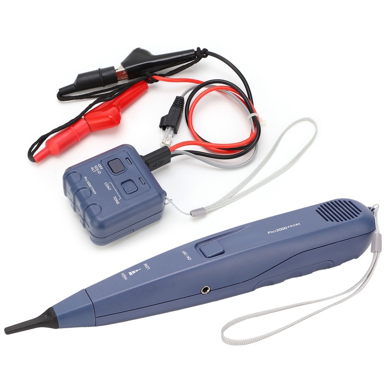 Network Cable Tester Handheld Telephone Line Finder Audio Generator Cable