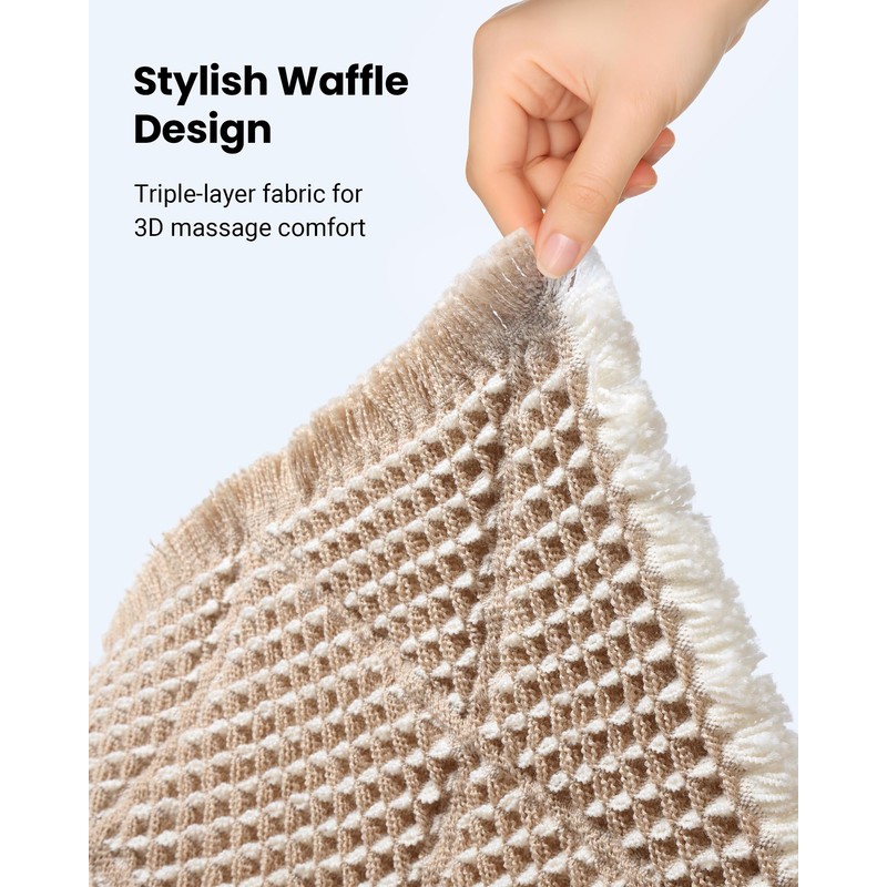 Large Bathroom Rugs 2' x 6', Long Runner Rug Waffle