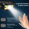 MIOISY Headlamp Rechargeable, Ultra Bright LED Head Lamp Flashlight with