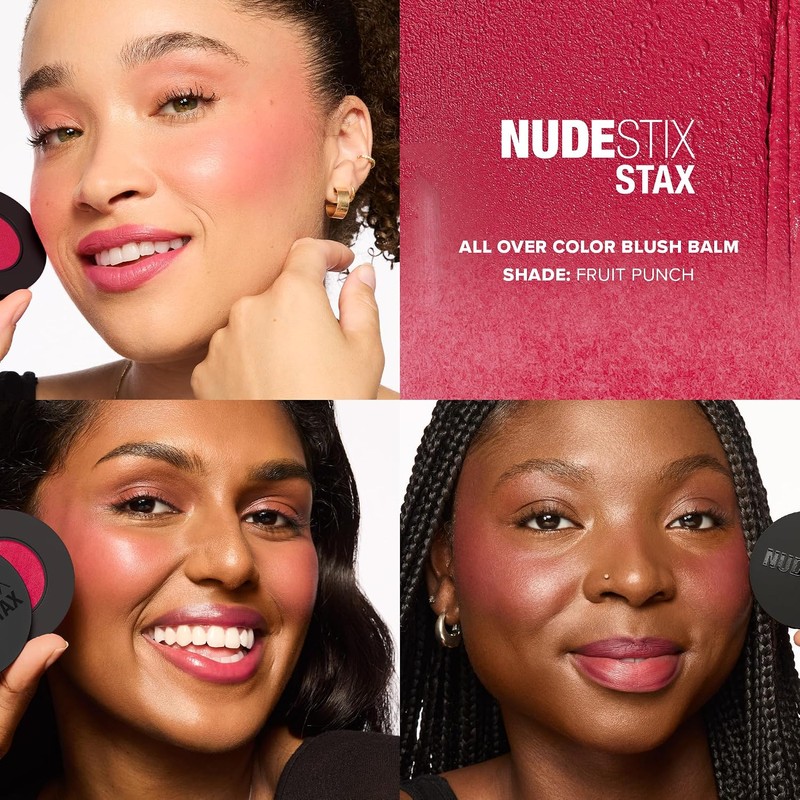 Nudestix STAX All Over Color Blush Balm – Multi-Use Cream