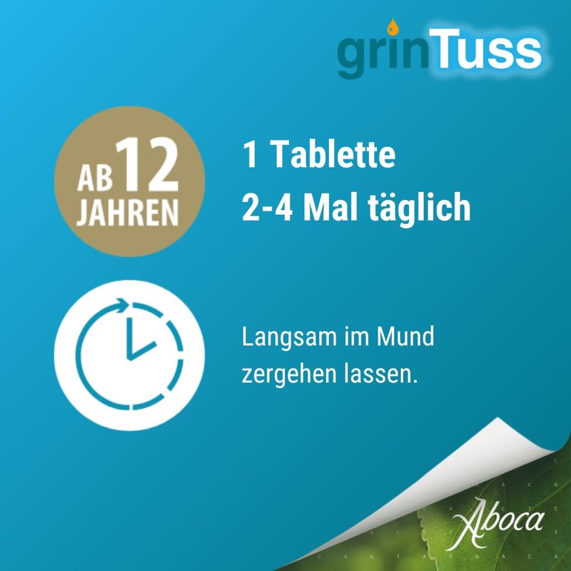 GrinTuss Adult Cough Lozenges: Relieve Upper Respiratory Cough and Protect