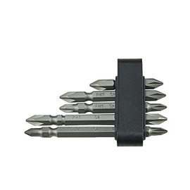 Bike Parts Center 975231 Impact Driver Phillips Bit PH1 No. 1 Different Length Set of 5
