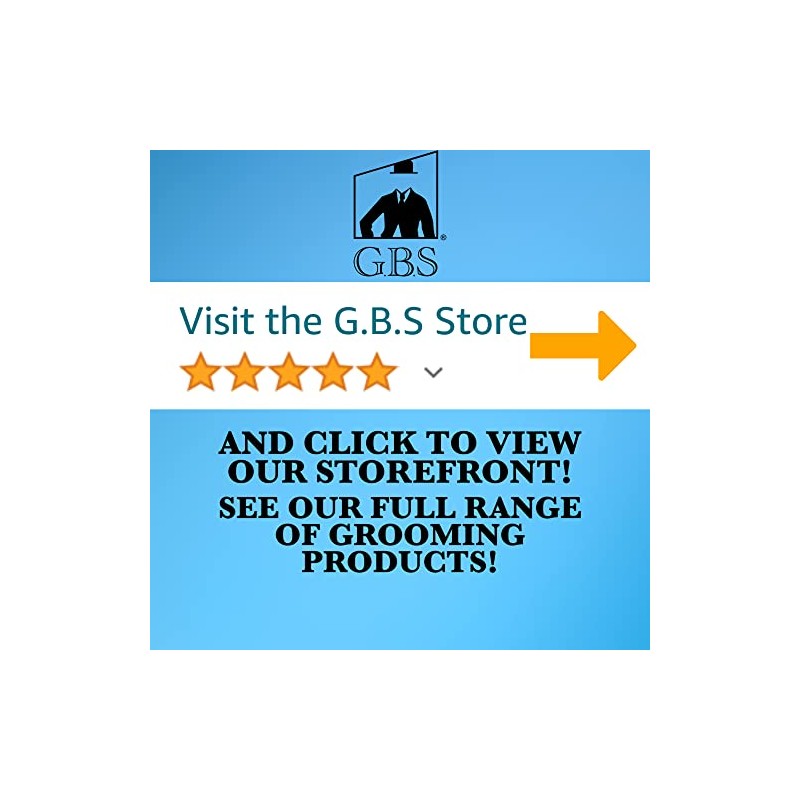 GBS Professional Straight Edge Barber Shaving Shavette Razor with 100