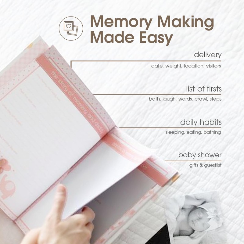Lil' Peach My Record Book First 5 Years Memory Book,