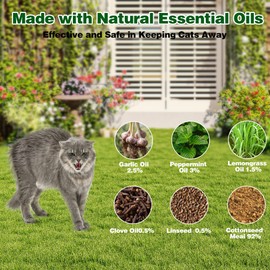 36 Pcs Cat Repellent Outdoor, Natural Peppermint Oil Cat Deterrent and Keep Cats Out of Plant Yard Garden Lawn, Garden, and Furniture, Scratch and Chew