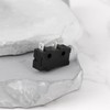ECSiNG 10Pcs KW11-3Z-A 2-Pin Microswitch No Lever 10T85 SPDT 5A