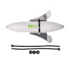 ZECK Catfish U-Float with Removable Propeller Propeller U-Float Solid White